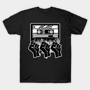 ACAB Cassette Tape Black Lives Matter Fists T-Shirt